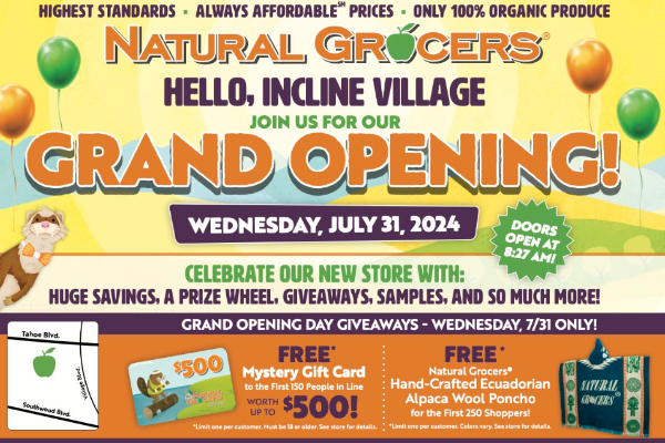Natural Grocers Celebrates Grand Opening