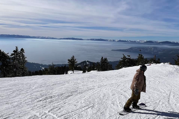 Views from Diamond Peak Ski Resort in Incline Village